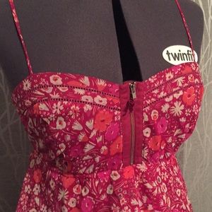 AE floral chiffon dress